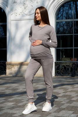 Базовий костюм для вагітних і годуючих Detroit Lullababe Сталевий