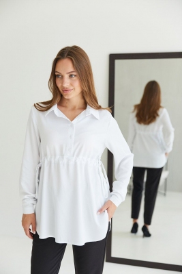 Блуза для беременных и кормящих Venice Белый Lullababe