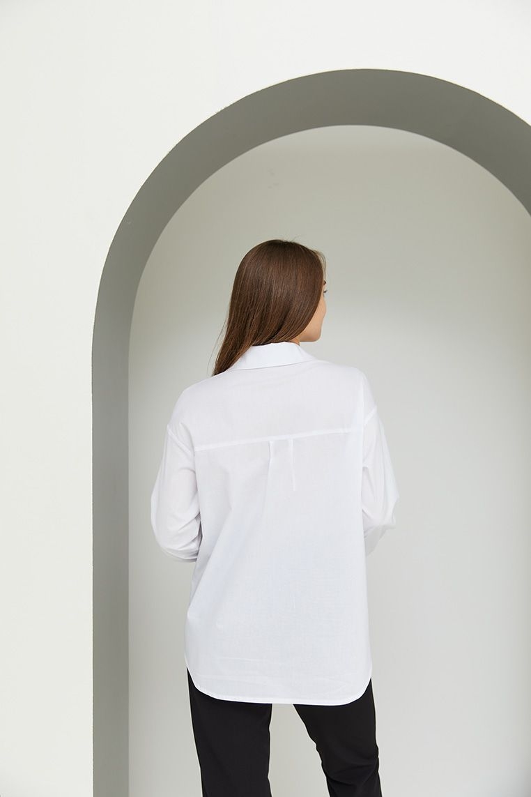 Сорочка для вагітних і годуючих Geneva Білий Lullababe 0