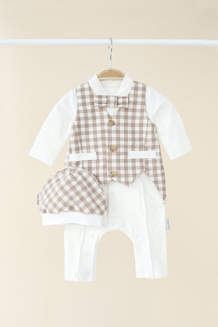 Чоловічок з шапочкою Brice Пісочна клітинка MagBaby 0