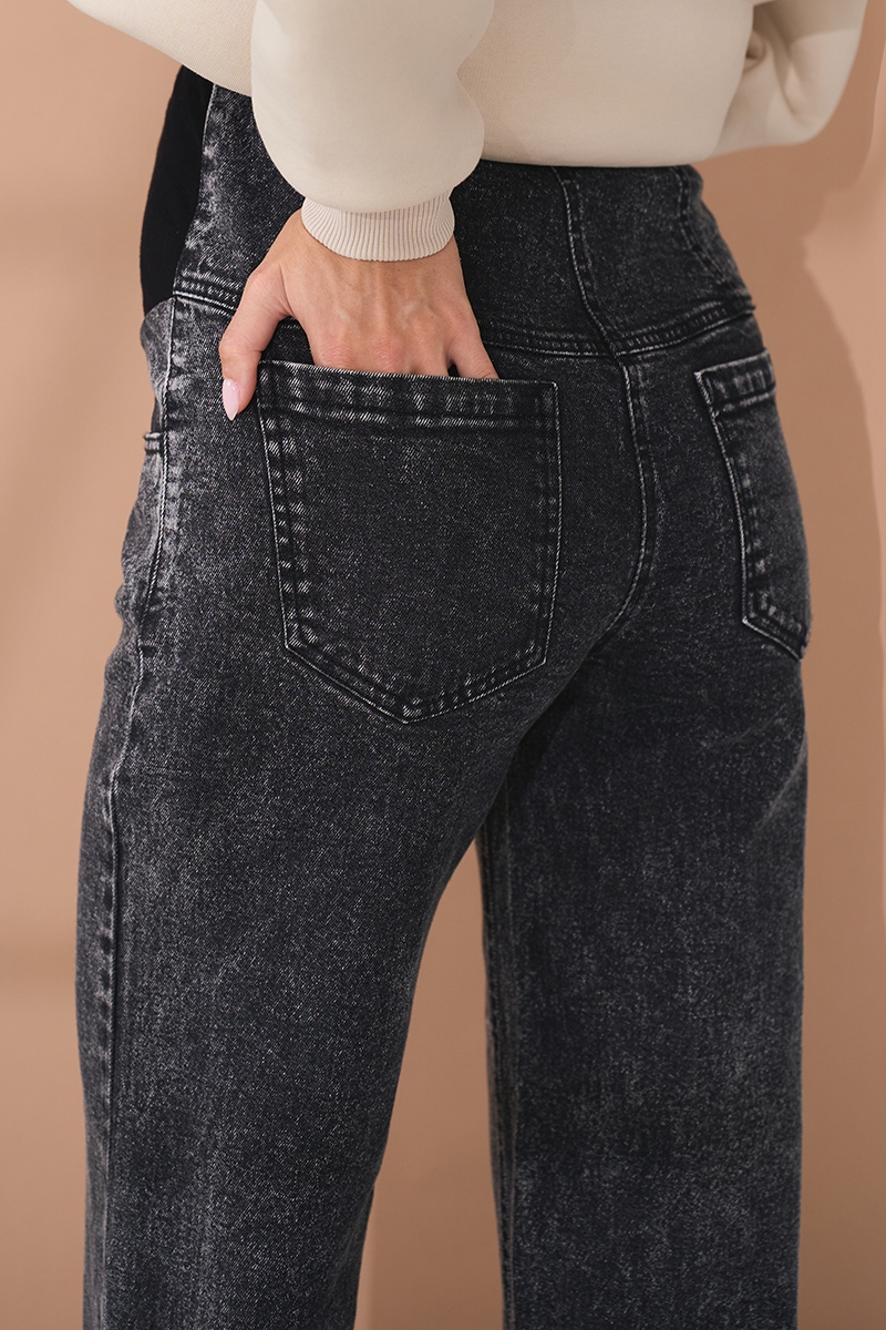 Джинси для вагітних Kloe Чорний Yula Mama 0 Джинси для вагітних Kloe Чорний Yula Mama 0