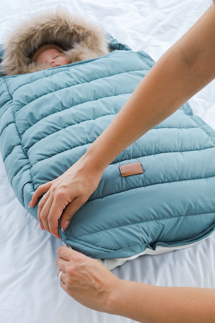 Зимний конверт-кокон Nikola Морской MagBaby 0