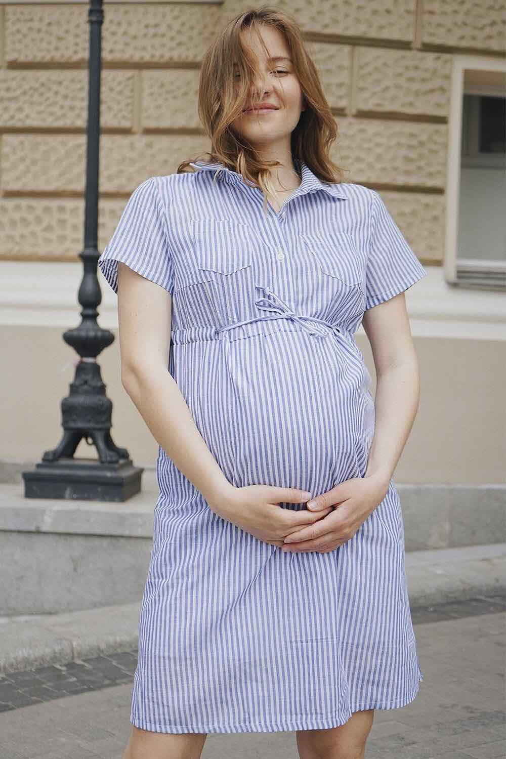 Платье для беременных, будущих мам Лаванда 0
