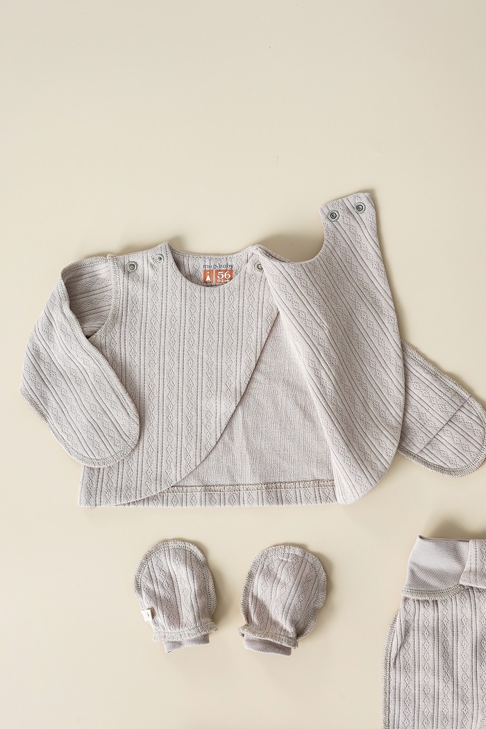 Комплект в роддом с с распашонкой Trudy Мокко MagBaby 0