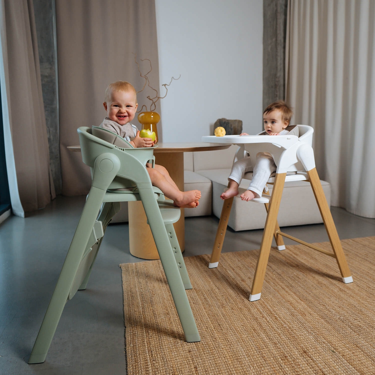 Стульчик для кормления 3-в-1 до 100 кг Flex Мятный Love&Carry 0