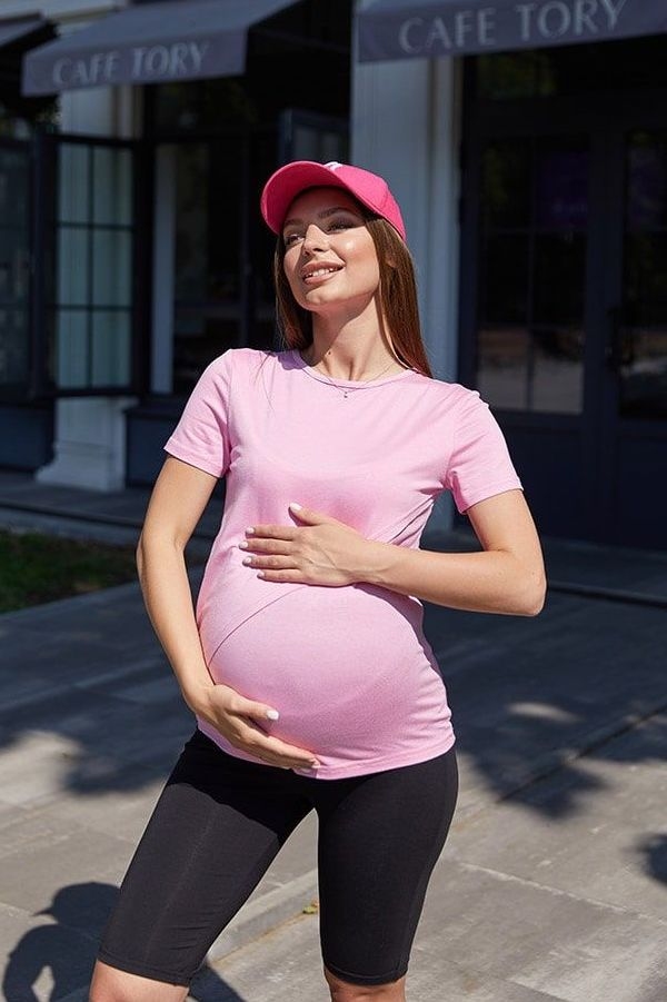 Футболка для беременных и кормящих Valencia Розовый 0