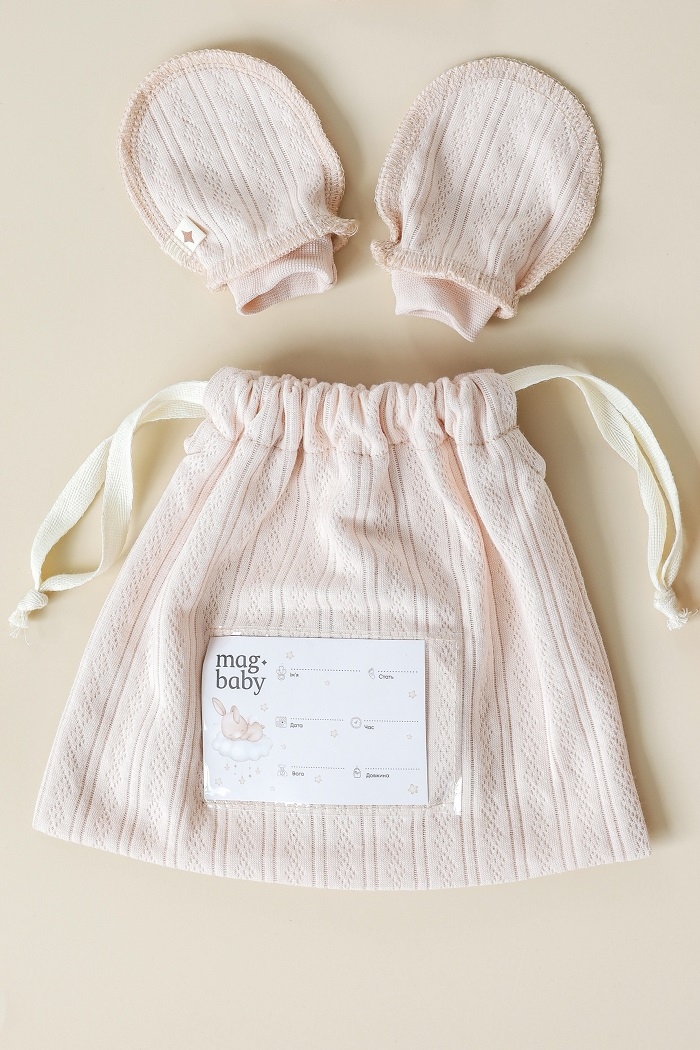 Комплект в роддом с с распашонкой Trudy Светло-розовый MagBaby 0