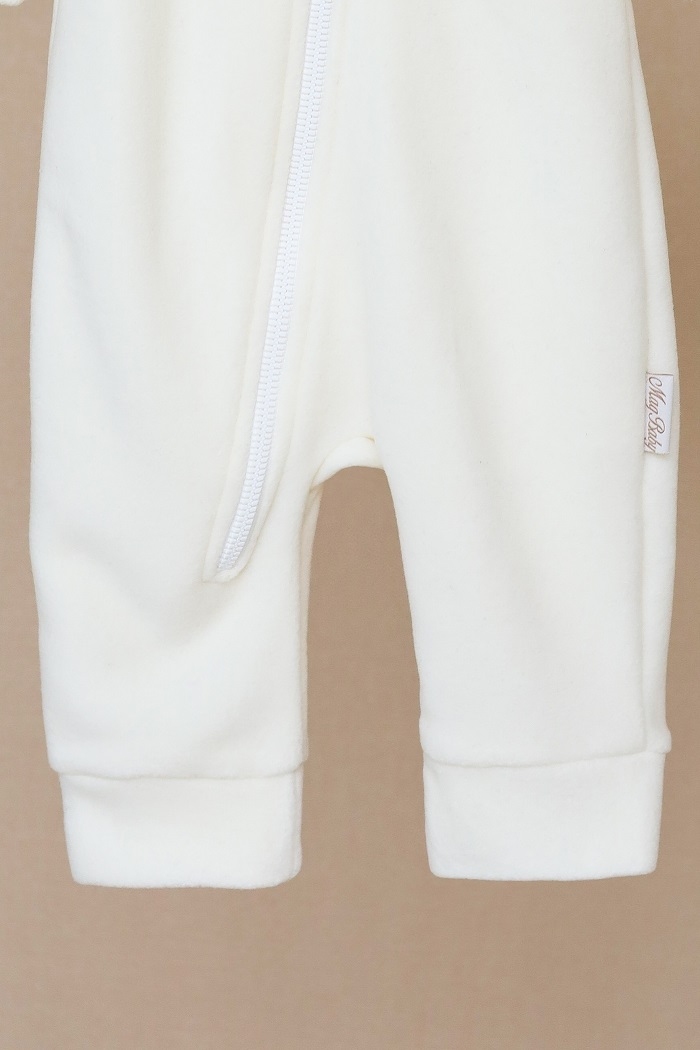 Флісовий чоловічок Bear Молочний MagBaby 0