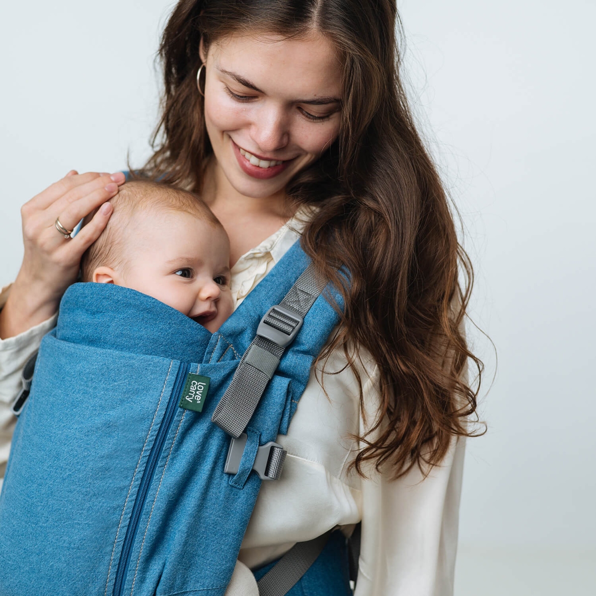 Ерго-рюкзак ONE Денім Love&Carry 0