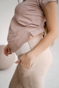 Штани для вагітних Кремові 2