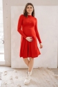 Сукня для вагітних Червона 5