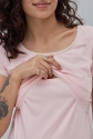 Нічна сорочка для вагітних і годуючих MARGARET світло-рожева 4