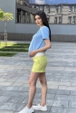 Шорти для вагітних 1430 1632 Жовтий Dianora  2