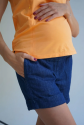 Шорти для вагітних, майбутніх мам To Be синій варка СОФТ 3