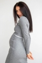 Трикотажний костюм для вагітних та майбутніх мам Сірий 4