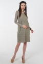 Сукня для вагітних, майбутніх мам Коричнева 4047024 2