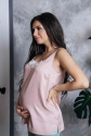 Майка для вагітних, майбутніх мам Пудра 2