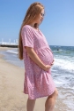Сарафан для вагітних і годуючих Porto Рожевий 2