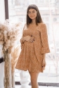 Платье для беременных, будущих мам Горчичное 4291726 3