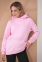 Теплий худі з вишивкою на грудях Angel Рожевий Yula Mama 4