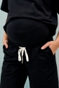 Трикотажні шорти для вагітних Pekin Чорний 2