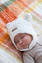 Хутряна шапка Baloo Молочний MagBaby 0