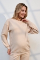 Костюм для вагітних та годуючих Melina Кремовий Yula Mama 2
