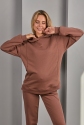 Худи для беременных и кормящих Mira Коричневый Yula Mama 1