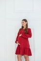 Сукня для вагітних і годуючих Budapest Червоний Lullababe 2