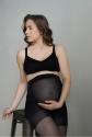 Колготки для беременных 540 (40 DEN) Черный Мамин Дом 0