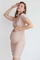 Платье для беременных Пудра 4
