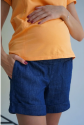Шорти для вагітних, майбутніх мам To Be синій варка СОФТ 2