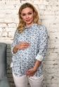 Рубашка для беременных 2038 1326 Голубой Dianora 3