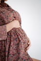 Сукня для вагітних Коричнева 3