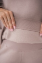 Теплий костюм для вагітних та годуючих Urban Пудрово-бежевий Yula Mama 5