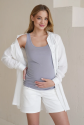 Шорти джинсові для вагітних, майбутніх мам To Be Білий 2