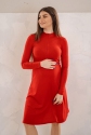 Сукня для вагітних Червона 4