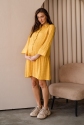 Платье для беременных Желтое 4