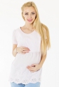 Блуза для вагітних, майбутніх мам Рожева 3093074 2