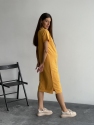 Платье для беременных и кормления Move горчица Znana 1