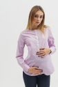 Блуза для беременных, будущих мам Фиолетовая 3
