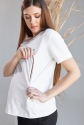 Футболка для беременных и кормящих 2158 1348 Белый Dianora 3