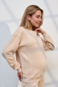 Костюм для вагітних та годуючих Melina Кремовий Yula Mama 1