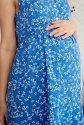 Літня сукня для вагітних у квітку Sofia Синій 3