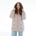 Зимняя слингокуртка / Пуховик для беременных Бежевый Love&Carry 0