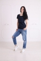Футболка для беременных и кормления Simple т.синий Znana 2