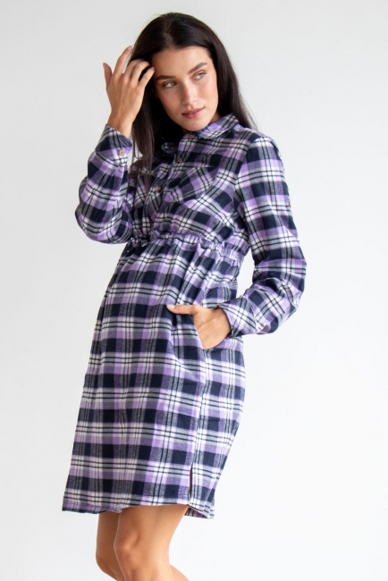 Платье для беременных Фиолетовое