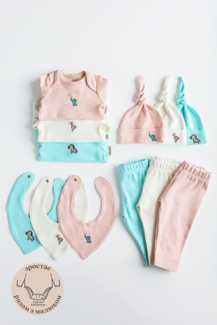 Зростаючий набір Growing Trio Girl MagBaby