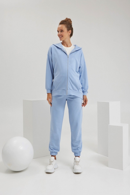 Спортивний костюм для вагітних 2173(88) 1559 Блакитний Dianora 
