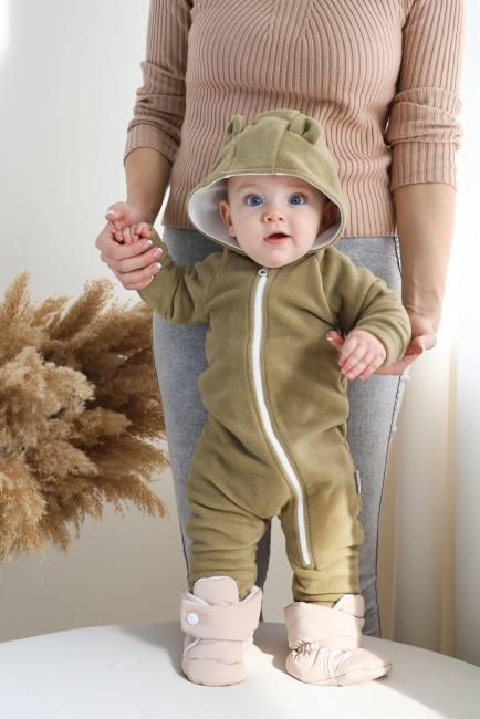 Флисовый человечек Bear Ореховый MagBaby